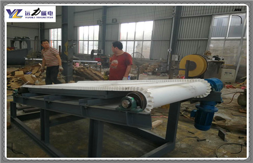 平板磁選機磁塊的布置 平板磁選機磁塊的布置